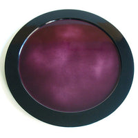 Kyoohoo Lacquer Ware Plate Kasumi Purple