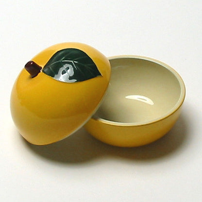 Kyoohoo Lacquer Ware Small Case Citron