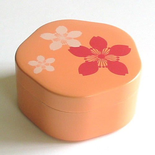 Kyoohoo Lacquer Ware Sakura Box Pink