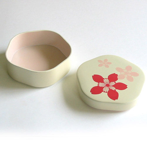 Kyoohoo Lacquer Ware Sakura Box White