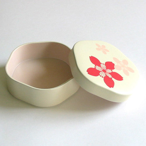 Kyoohoo Lacquer Ware Sakura Box White