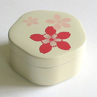 Kyoohoo Lacquer Ware Sakura Box White