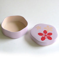 Kyoohoo Lacquer Ware Sakura Box Purple