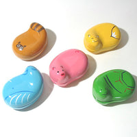 Kyoohoo Lacquer Ware Lucky Color Case Pink Pig