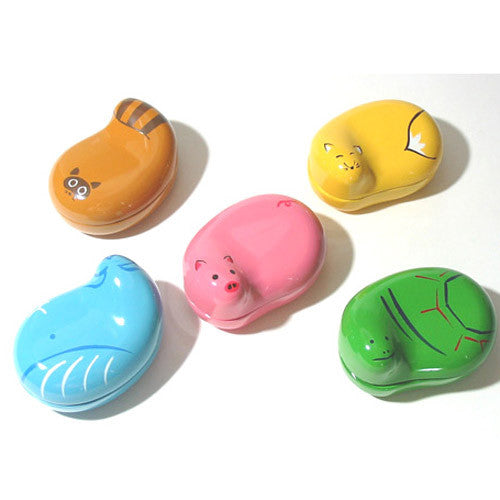 Kyoohoo Lacquer Ware Lucky Color Case Pink Pig