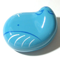 Kyoohoo Lacquer Ware Lucky Color Case Blue Whale
