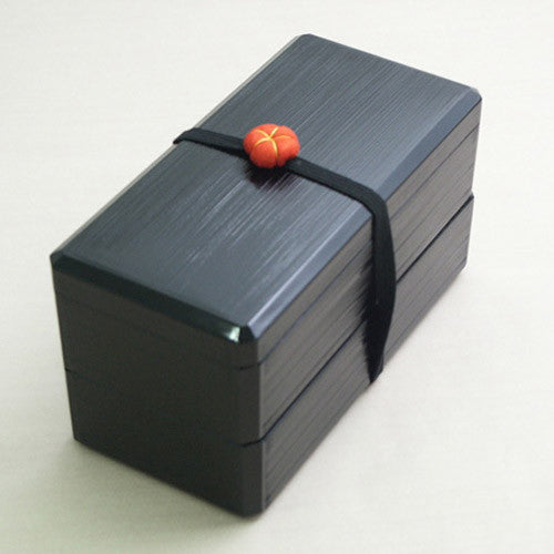 Kyoohoo Lacquer Ware Komachi Lunch Box Black