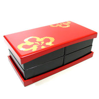 Kyoohoo Lacquer Ware Lunch Box Utage Red