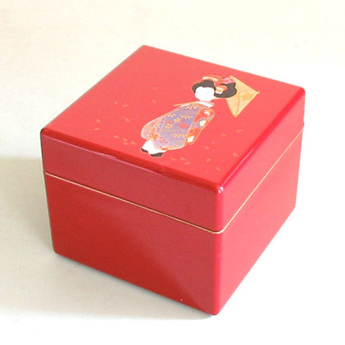 Kyoohoo Lacquer Ware Earring Box Maiko