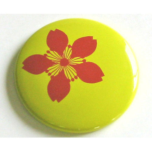 Kyoohoo Lacquer Ware Sakura Mini Mirror Green