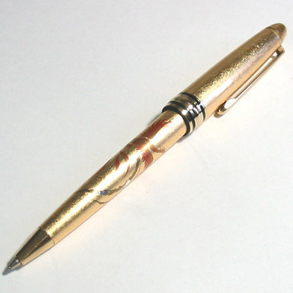 Kyoohoo Lacquer Ware Makie BallPoint Pen Gold Phoenix