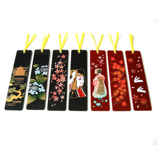 Kyoohoo Lacquer Ware Makie Bookmarker Kinkakuji