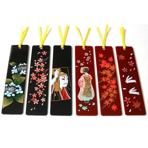 Kyoohoo Lacquer Ware Makie Bookmarker Momiji