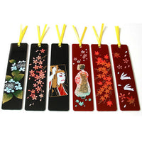 Kyoohoo Lacquer Ware Makie Bookmarker Maiko