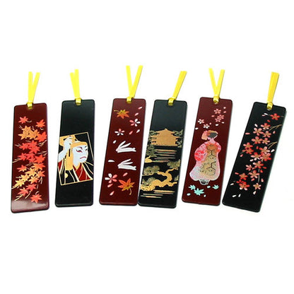 Kyoohoo Lacquer Ware Makie Bookmarker Kinkakuji