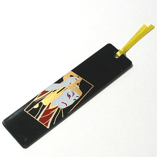 Kyoohoo Lacquer Ware Makie Bookmarker Kabuki