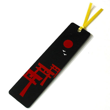 Kyoohoo Lacquer Ware Makie Bookmarker Inori Torii