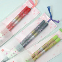 Kyoohoo Lacquer Ware Chopsticks & Rest Set Sakura 6sets