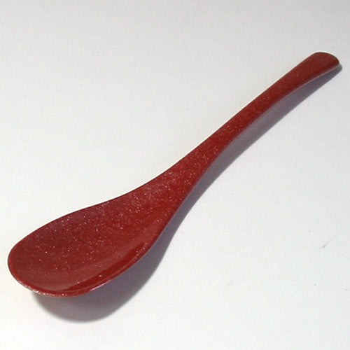 Kyoohoo Lacquer Ware Dessert Spoon Red Pearl
