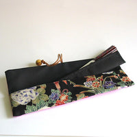 Kyoohoo Lacquer Ware Chopstick Pouch Green
