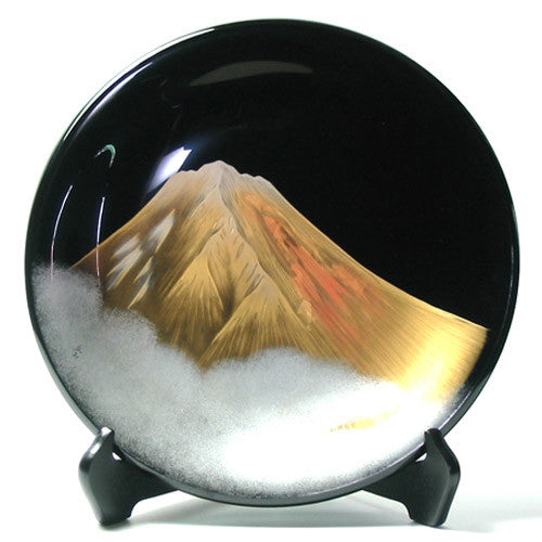 Kyoohoo Lacquer Ware Plateau Mt.Fuji