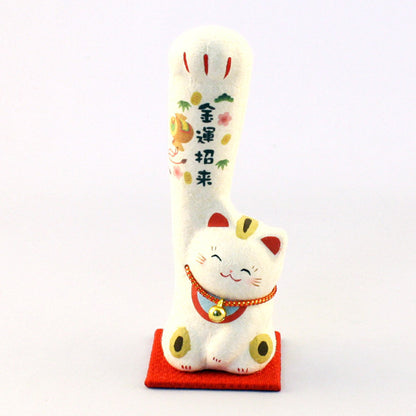 Lucky cat/ long hand for money S/Long hand cat / inviting money