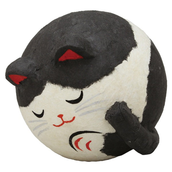 Sleeping cat Black K12-3116B