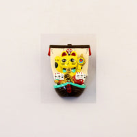 Magnet Lucky Cat Boat Yellow