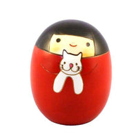 Kyoohoo Japanese Kokeshi Doll cat sally (K12-4303)