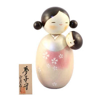 Kyoohoo Japanese Kokeshi Doll Yumekomori (K12-4304)