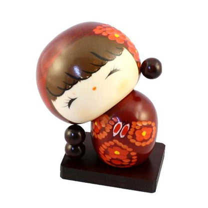 Kyoohoo Japanese Kokeshi Doll Satonoko (S) (K12-4306)