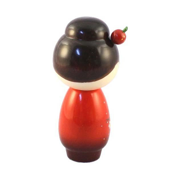 Kyoohoo Japanese Kokeshi Doll hanadayori (K12-4309)