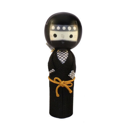 Kyoohoo Japanese Kokeshi Dressed Ninjya (k12-4330)