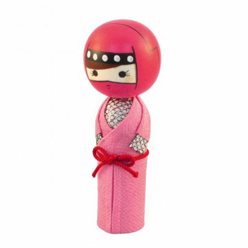 Kyoohoo Japanese Kokeshi Kunoichi Female Ninjya (k12-4331)