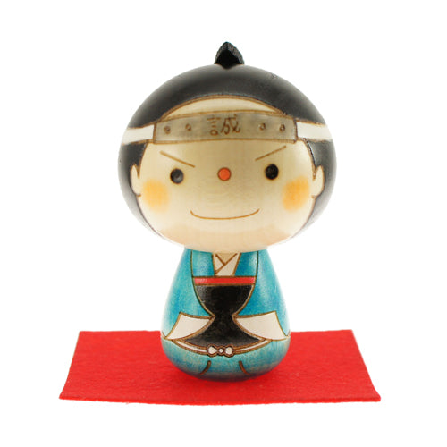 Kyoohoo Japanese Kokeshi Doll Toshizo Tsujigata (K12-4335T)