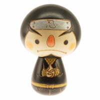 Kyoohoo Japanese Kokeshi Doll Ninjya black (K12-4336BK)