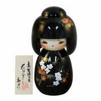 Kyoohoo Japanese Kokeshi Doll Hanakanzashi (K12-4353B)