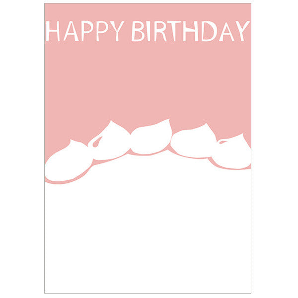 japanwave Tegami Paper Mechanics Greeting Card Happy Birthday