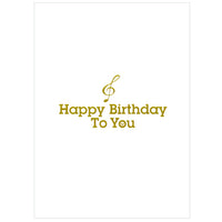 Tegami Paper Mechanics Greeting Card Happy Birthday Day To You
