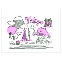 Tegami All Occasions Greeting Card TOKYO