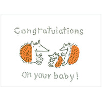 Tegami New Baby Greeting Card