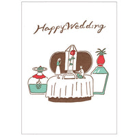 Tegami Happy Wedding Greeting Card