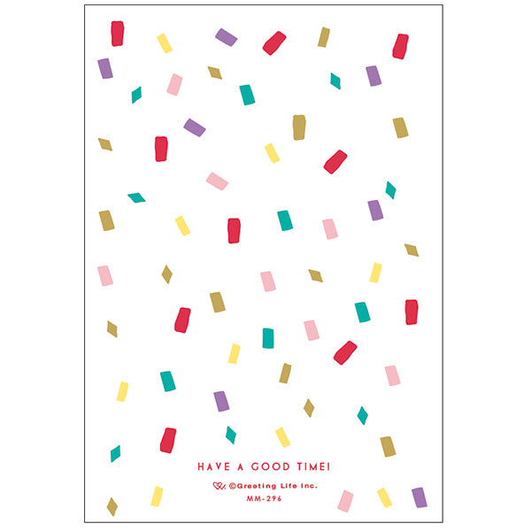 Greeting Life Birthday Press Card Chic MM-296