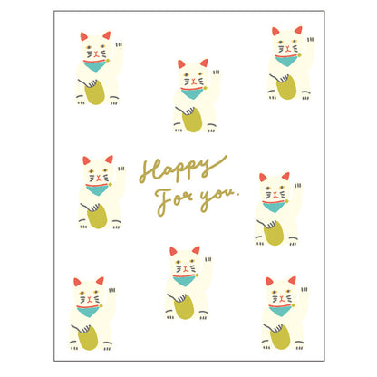 Greeting Life Letterpress Mini Card MM-348