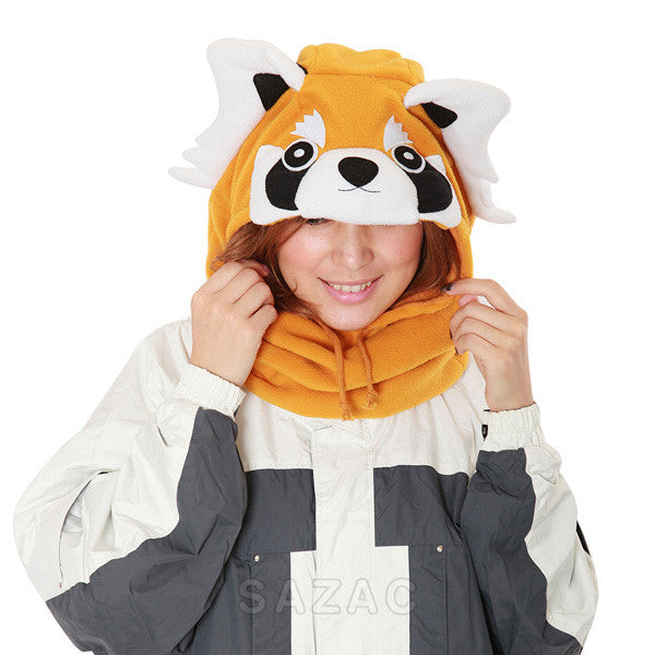 SAZAC Red Panda Kigurumi Neck Warmer