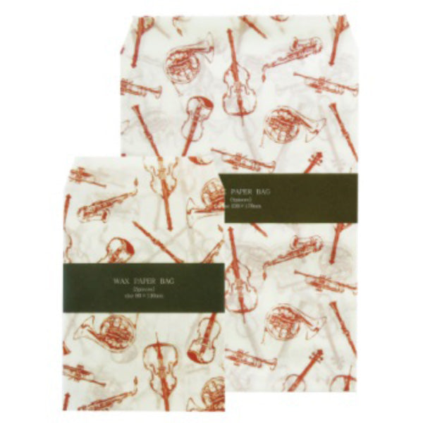 Jolie Poche Wax Paper Bag Envelope TYPE S size SWG-01WH