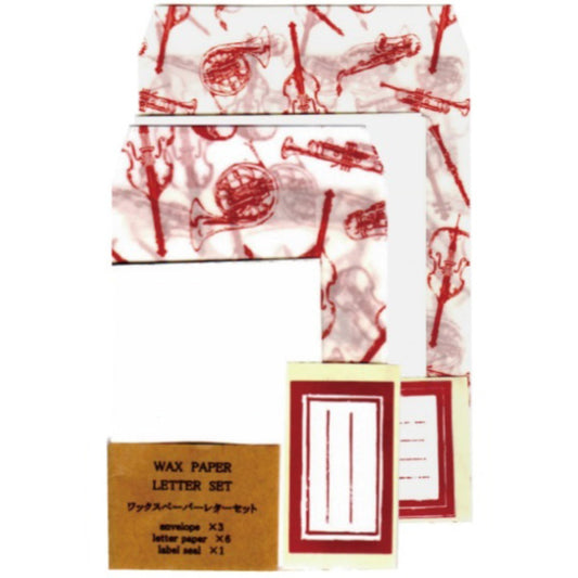 Jolie poche Wax Paper Letter Set M size SWG-07WH