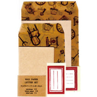 Jolie poche Wax Paper Letter Set S size SWL-06BG