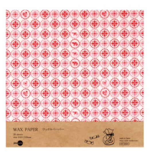 Jolie poche Wax Paper M size Campagne SWP-09WH