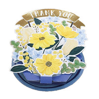 Greeting Life Flower pot Card TK-26